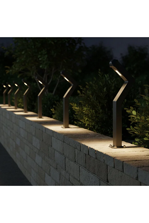 Yükseklik 50cm Bahçe Aydınlatması, Bollard Aydınlatma, Duvar Üstü Aydınlatma